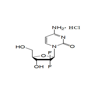 4-amino-1-[3,3-difluoro-4-hüdroksü-5-(hüdroksümetüül)tetrahüdrofuraan-2-üül]-1 h-pürimidiin-2-oonvesinikkloriid